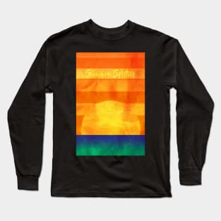 Sunrise in Summer solstice day Long Sleeve T-Shirt